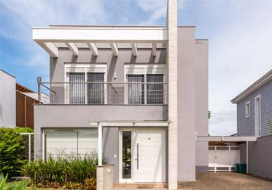 Primmaz Consultoria oferta para venda casa com 269,92m² de área privativa em estilo contemporâneo no condomínio Terra Ville.