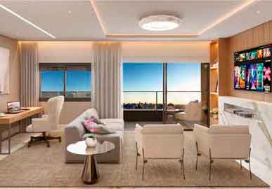 Primmaz Consultoria vende excelente Apartamento de Alto Padrão com 100m² de área privativa e 2 suítes.